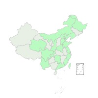 足迹地图-中国