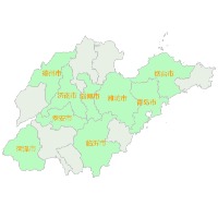 足迹地图-山东